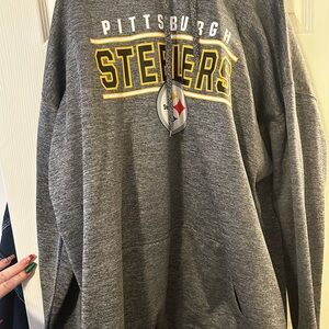 Pittsburgh Steelers Gray Hoodie